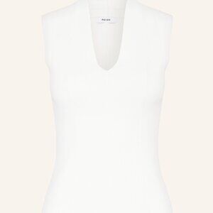 Reiss Knit Ivory Top BNWoT Cap Sleeve